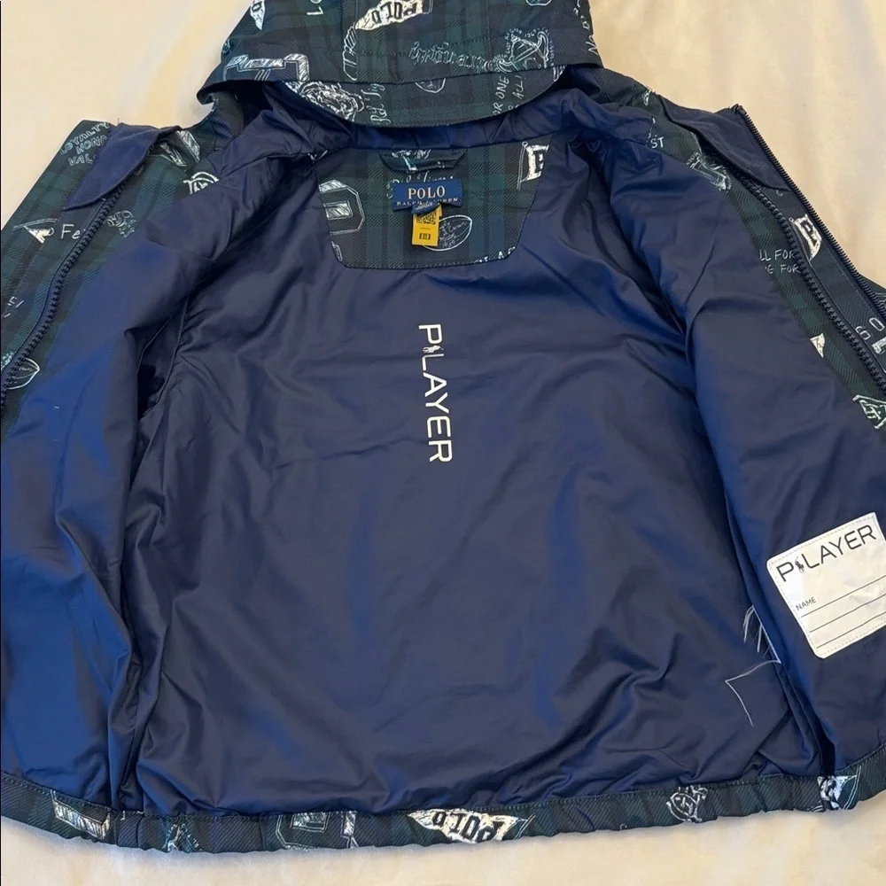 Polo Ralph Lauren P-Layer 1 Water-Repellent Hooded Jacket, sz 3T (Unisex)